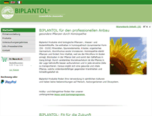 Tablet Screenshot of biplantol.com